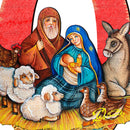 NOEL Nativity & Star of Bethlehem Outdoor Display