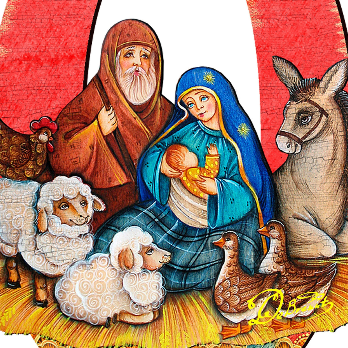 NOEL Nativity & Star of Bethlehem Outdoor Display
