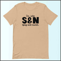 I'm into S&N - Spay and Neuter Unisex T-shirt