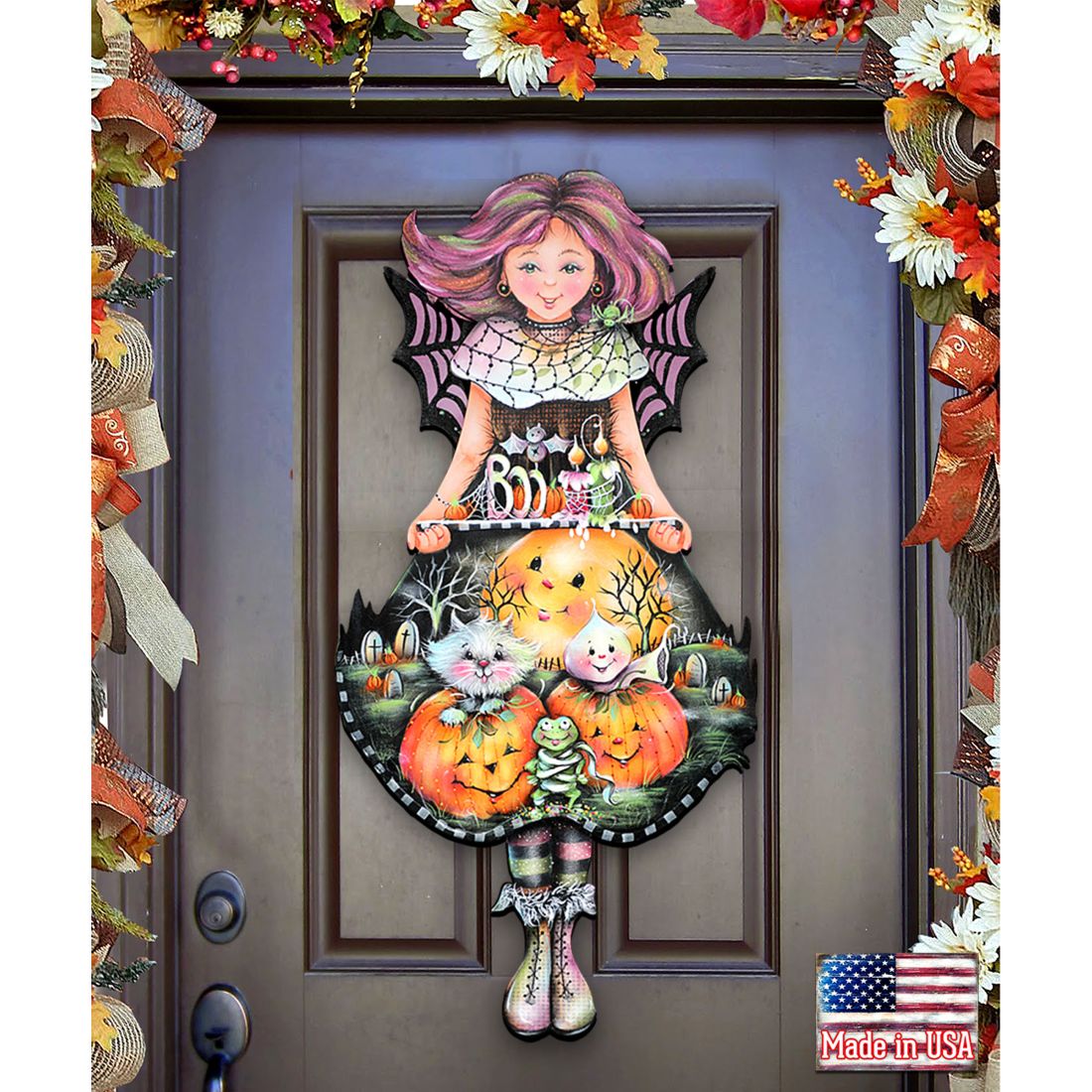 Halloween Fairy Door Decor Art