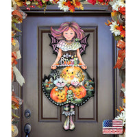 Halloween Fairy Door Decor Art