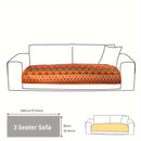 Linen Sofa Cover – Premium Stretchable Protector for Couches