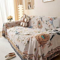Floral Couch Cover – Heavy Duty Dog Proof & Bed Bug Resistant Sofa Protector