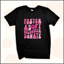 Foster, Adopt, Volunteer, Donate Unisex Youth T-shirt