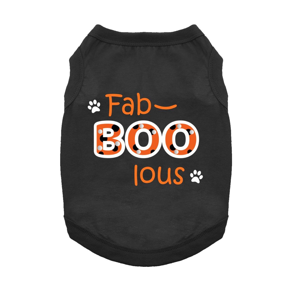 Fab-BOO-lous Dog Shirt