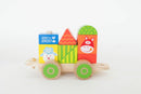 Farm Wooden Stacking Train
