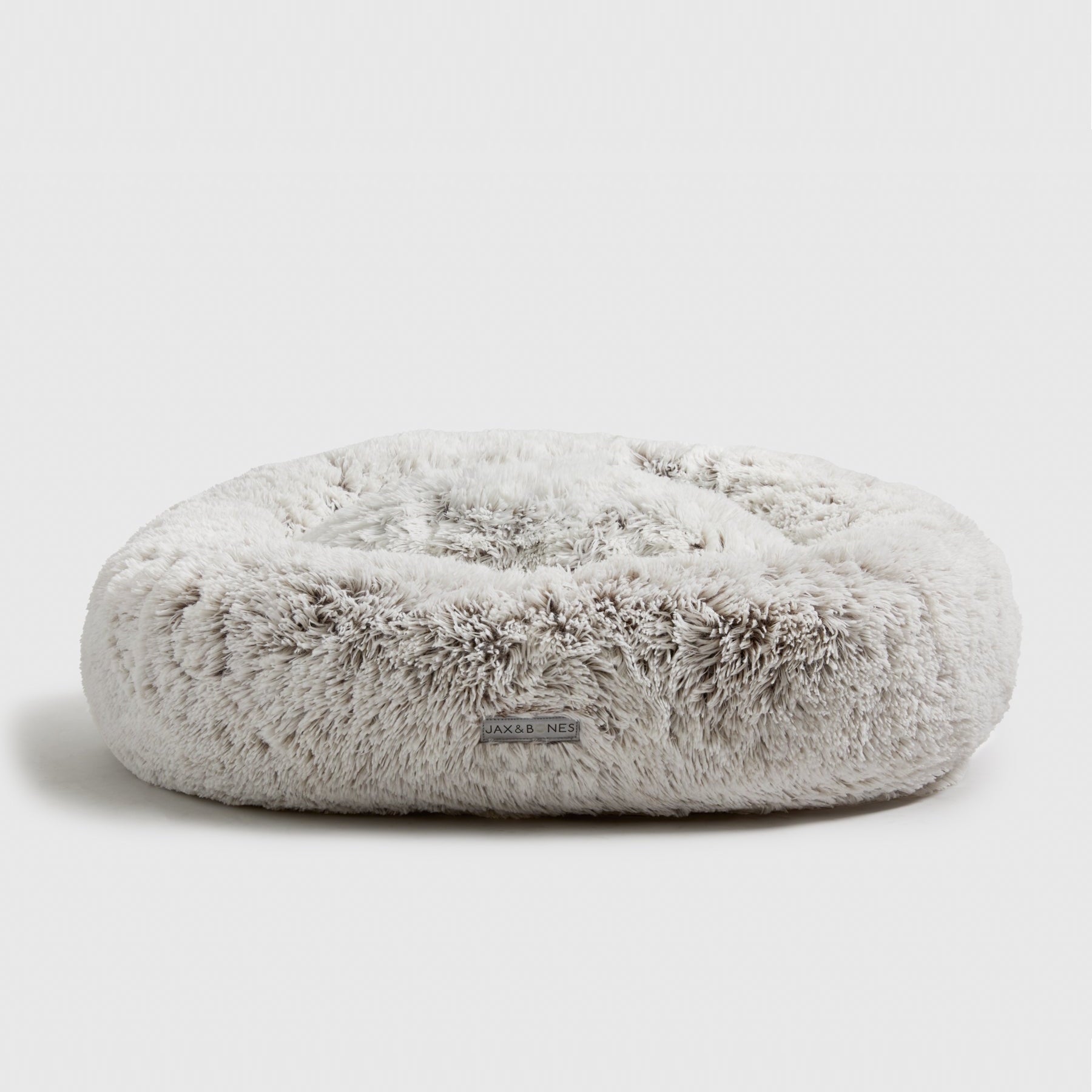 Arctic Shag Donut Dog Bed by Jax & Bones