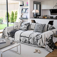 Luxury Pet Cover for Leather Sofa, Non-Slip & Machine Washable