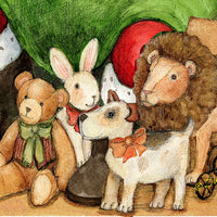Santa's Workshop Outdoor Yard Decor