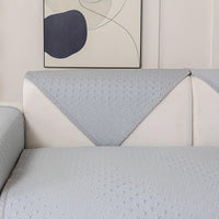 Summer Cooling Silk Non-slip Sofa Cover- Couch Cover for Dogs