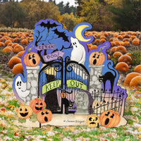 Halloween Scene Outdoor Decor