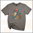 Kitty & Flowers Unisex Youth T-shirt