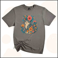 Kitty & Flowers Unisex Youth T-shirt