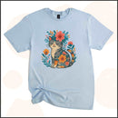 Kitty & Flowers Unisex Youth T-shirt