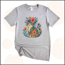 Kitty & Flowers Unisex Youth T-shirt