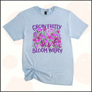 Grow Freely, Bloom Wildly Unisex Youth T-shirt