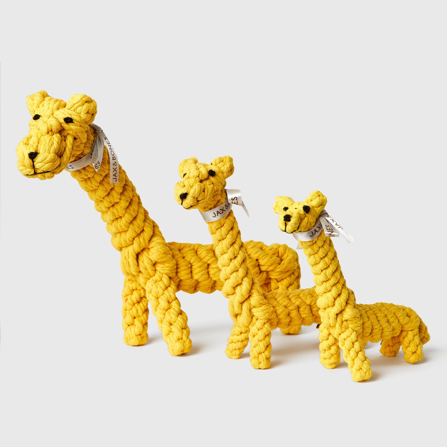 Jerry the Giraffe Rope Dog Toy by Jax & Bones
