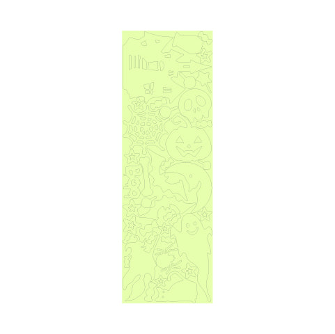 Halloween Glow-in-the-Dark Stickers