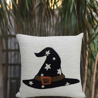 Halloween Witch Hat Pillow: 20" x 20"