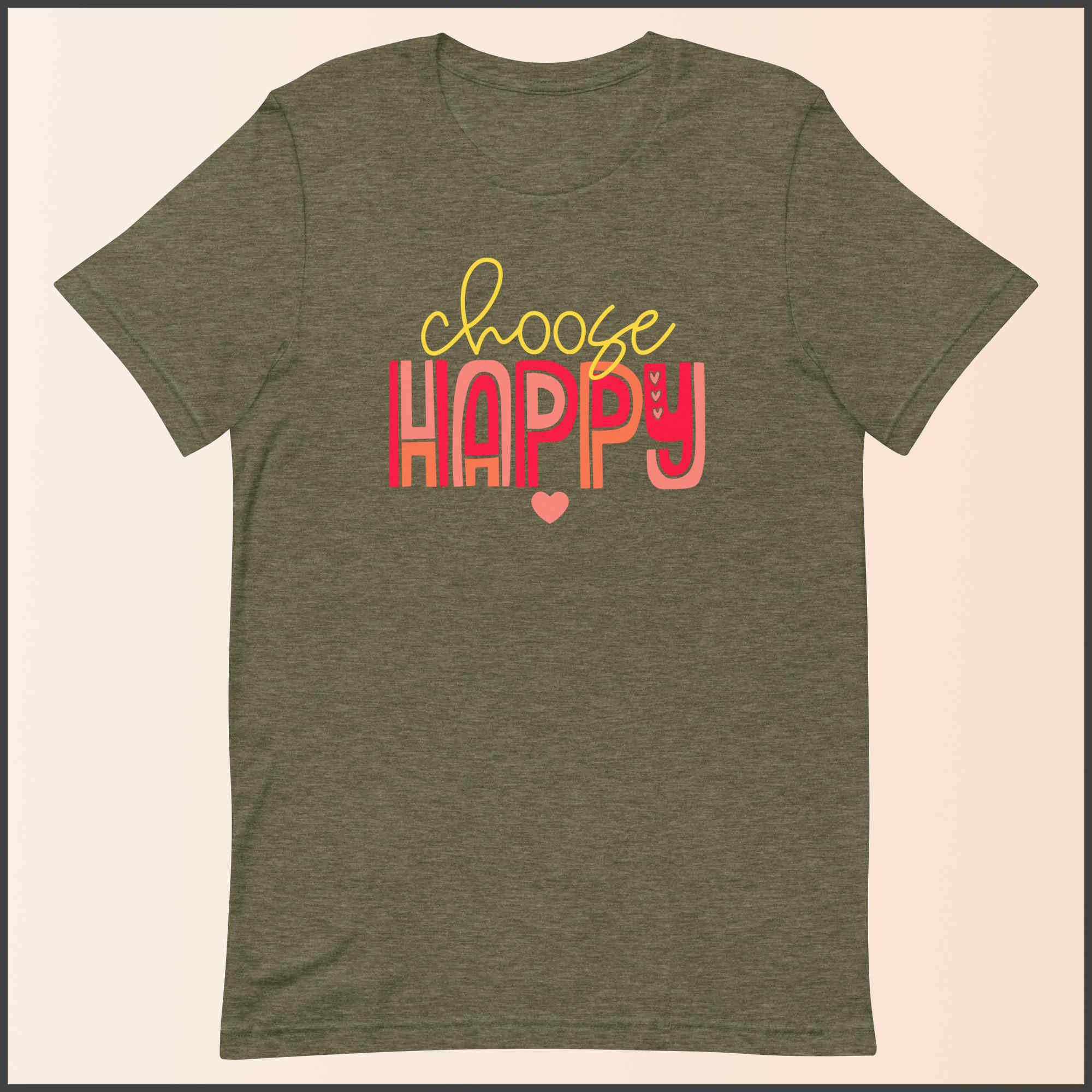 Choose Happy Unisex T-shirt