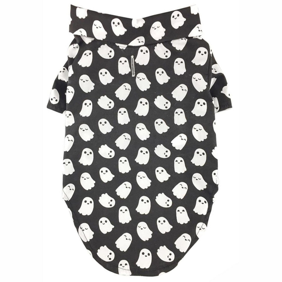 Halloween Ghost Dog Camp Shirt