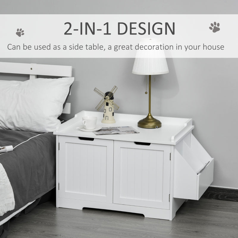 Cat Bed & Nightstand Cabinet