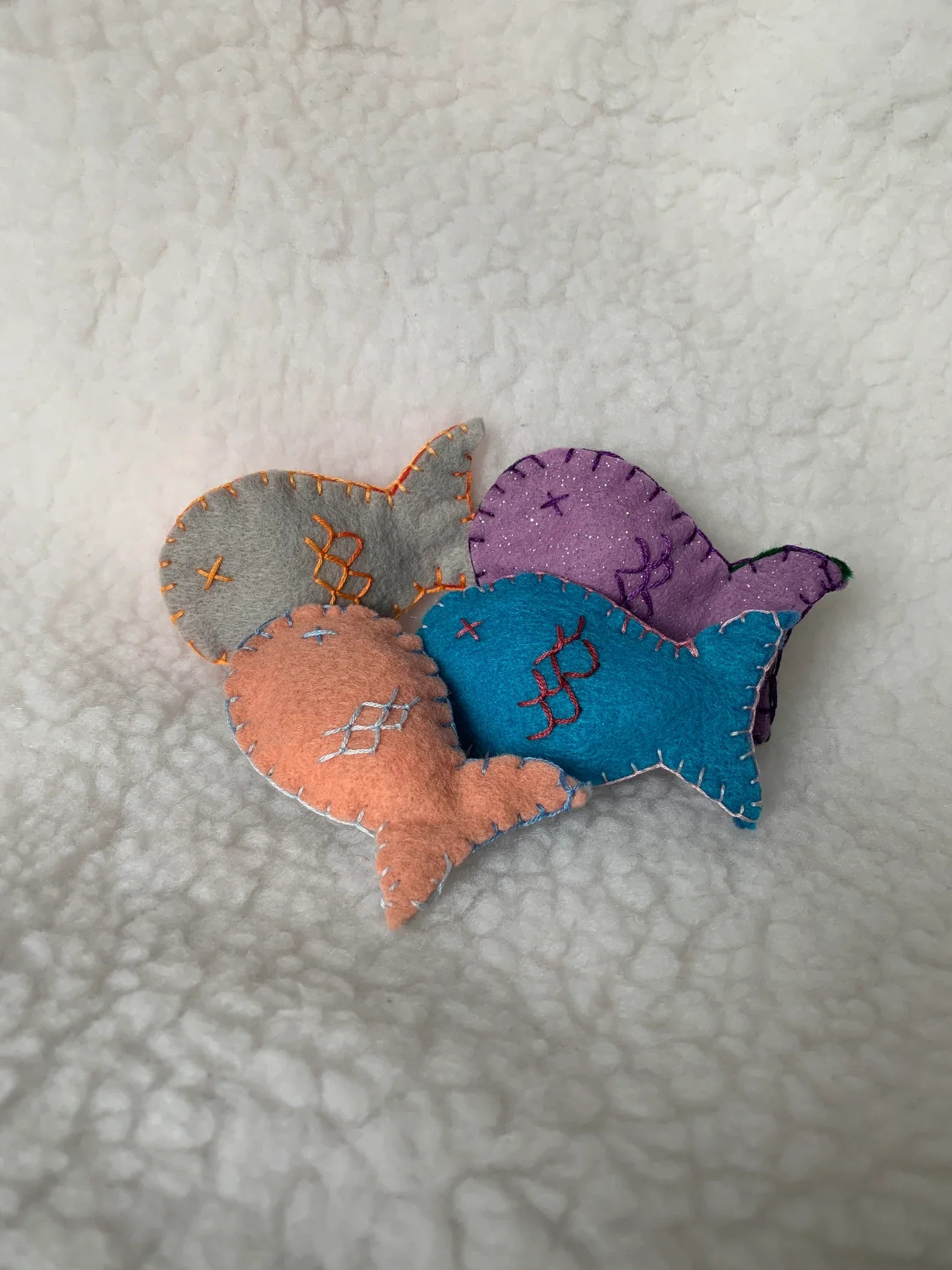 Fish Cat Toy with Organic Catnip
