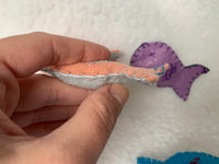 Fish Cat Toy with Organic Catnip