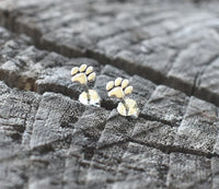 Paw Stud Earrings