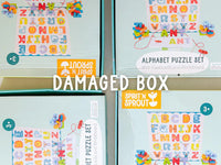 ABC Puzzle Set with Flashcards + Whiteboard