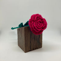 Handmade Wool Rose - Eco-Friendly & Fair Trade