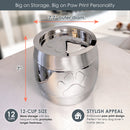 Pet Treat Canister with Airtight Lid Stainless Steel | BREKX