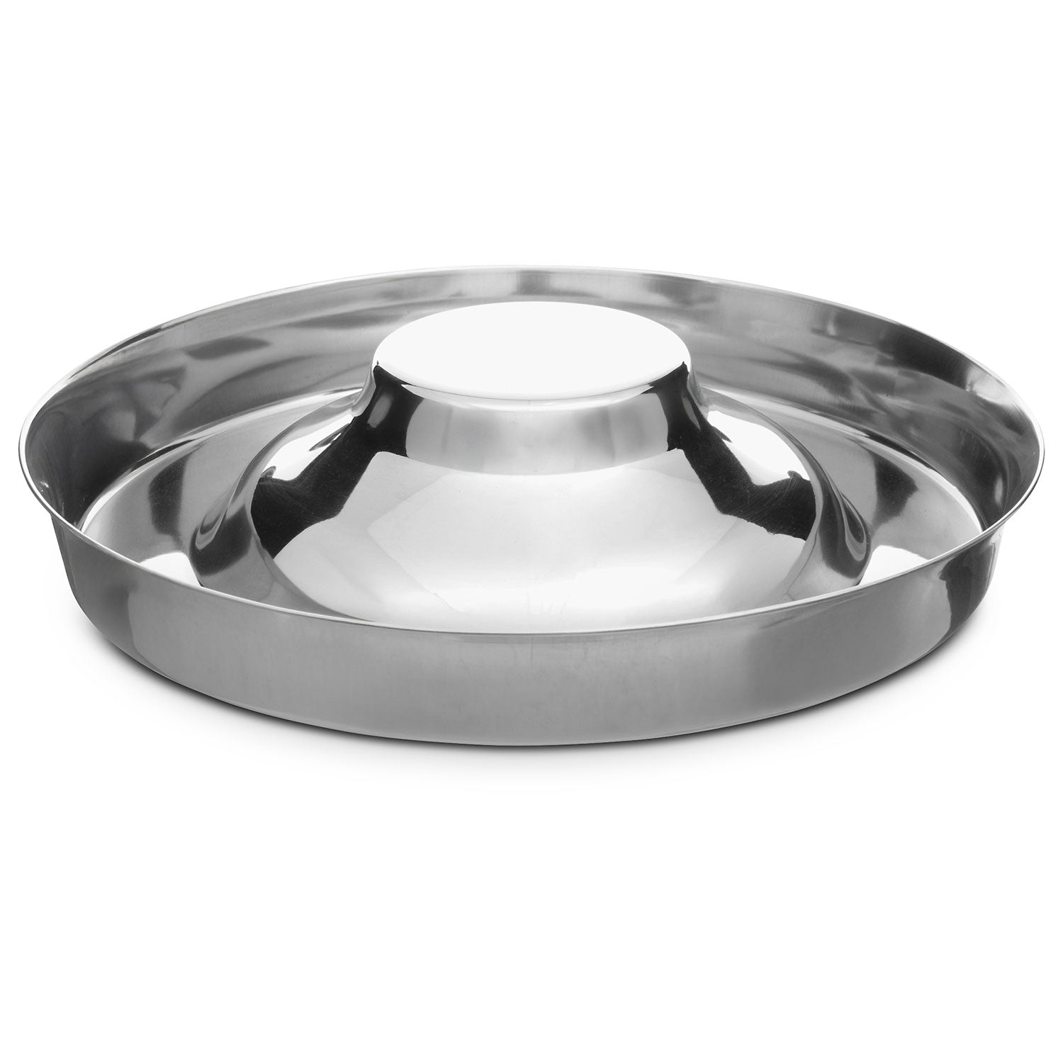 Flying Saucer Puppy Food & Water Bowl in Stainless Steel