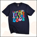 I Just Want to Pet All the Dogs Unisex Youth T-shirt