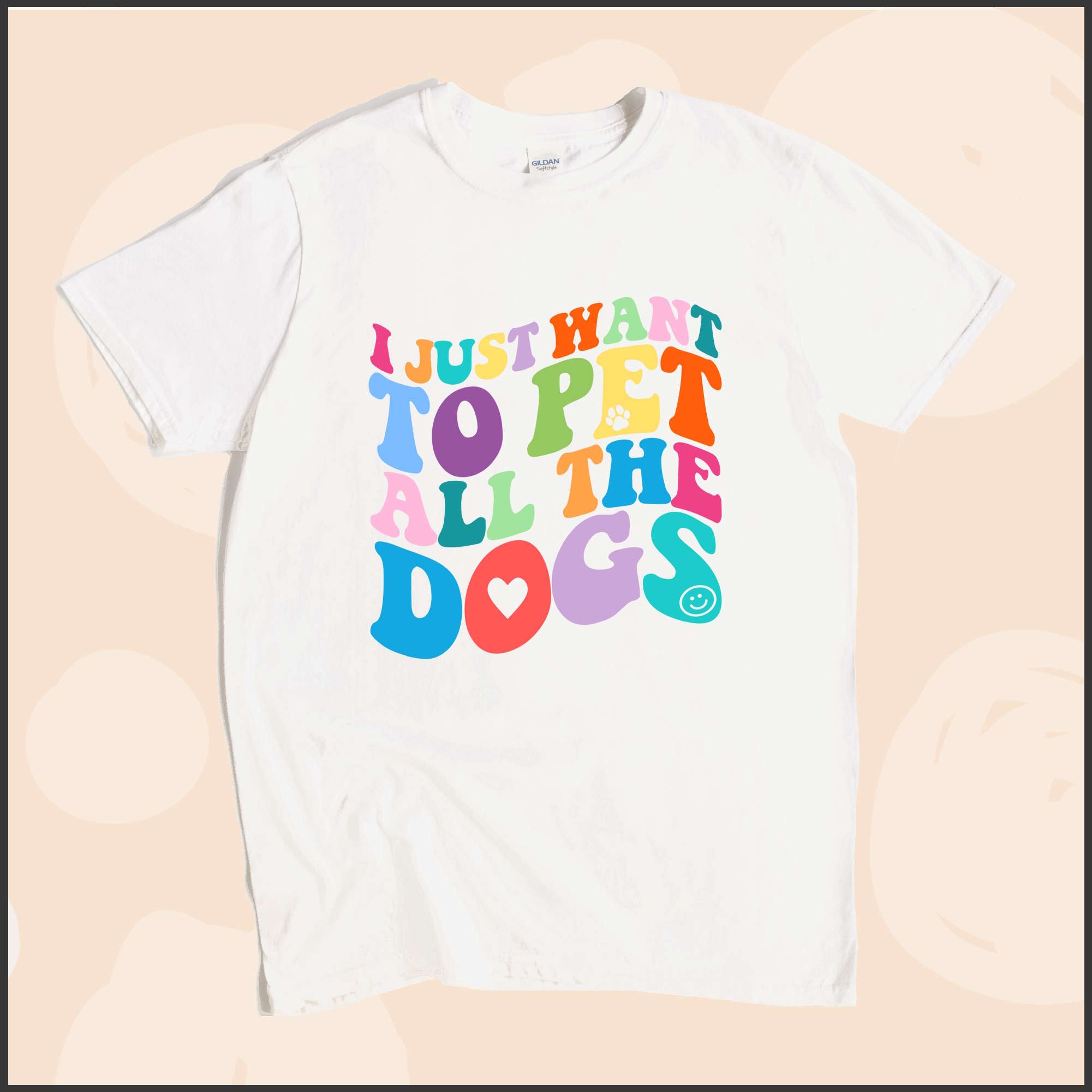 I Just Want to Pet All the Dogs Unisex Youth T-shirt