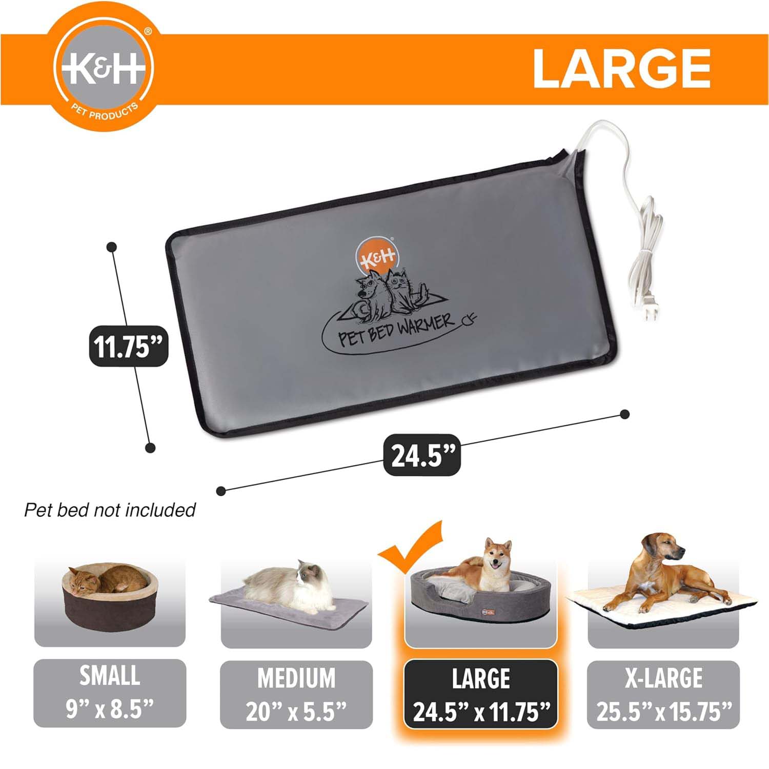 Pet Bed Warmer – Indoor Heated Pad