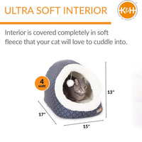 K&H Heated Cat Cave Bed
