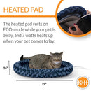 K&H Thermo-Kitty Plush Heated Cat Bed