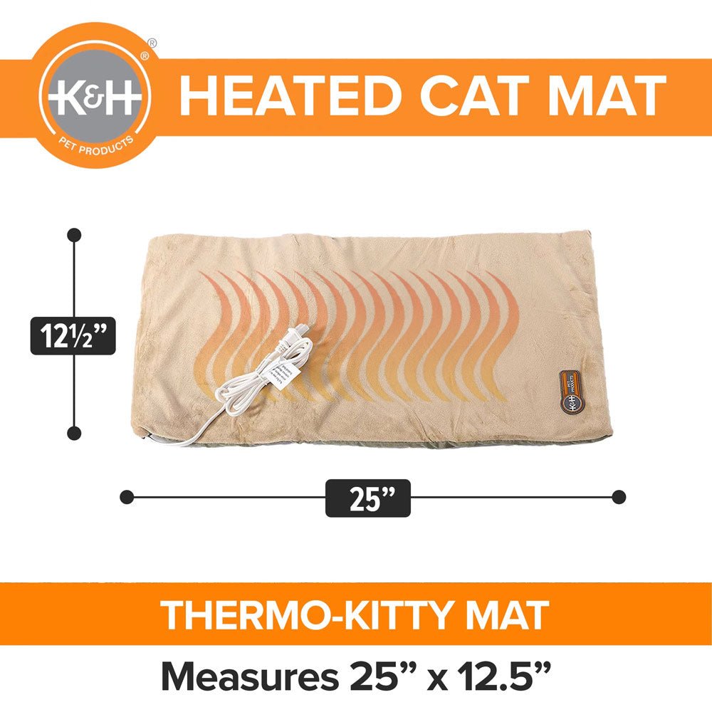 K&H Thermo-Kitty Heated Cat Mat
