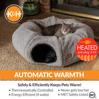 K&H Thermo-Kitty Heated Cat Tunnel