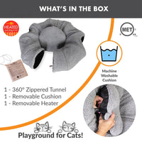 K&H Thermo-Kitty Heated Cat Tunnel