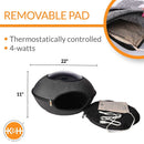 K&H Lookout Pod Heated Cat Bed
