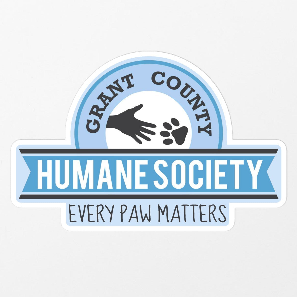 Grant County Humane Society Vinyl Decal