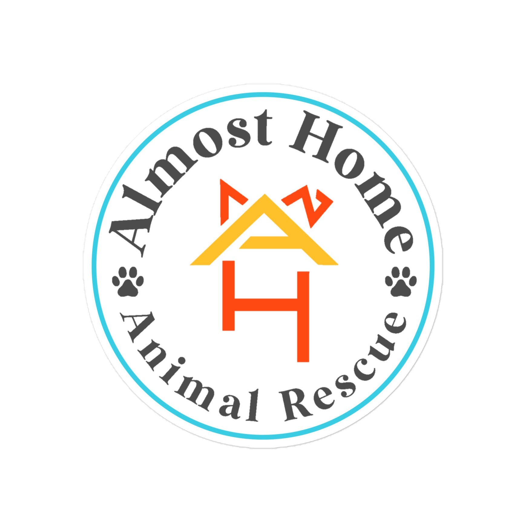 Almost Home Animal Rescue Vinyl Decal