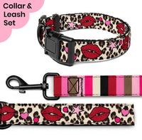 Kisses Dog Collar & Leash