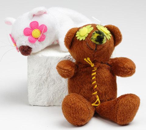 Kitty Combo Catnip & Rattle Cat Toy / Organic Catnip