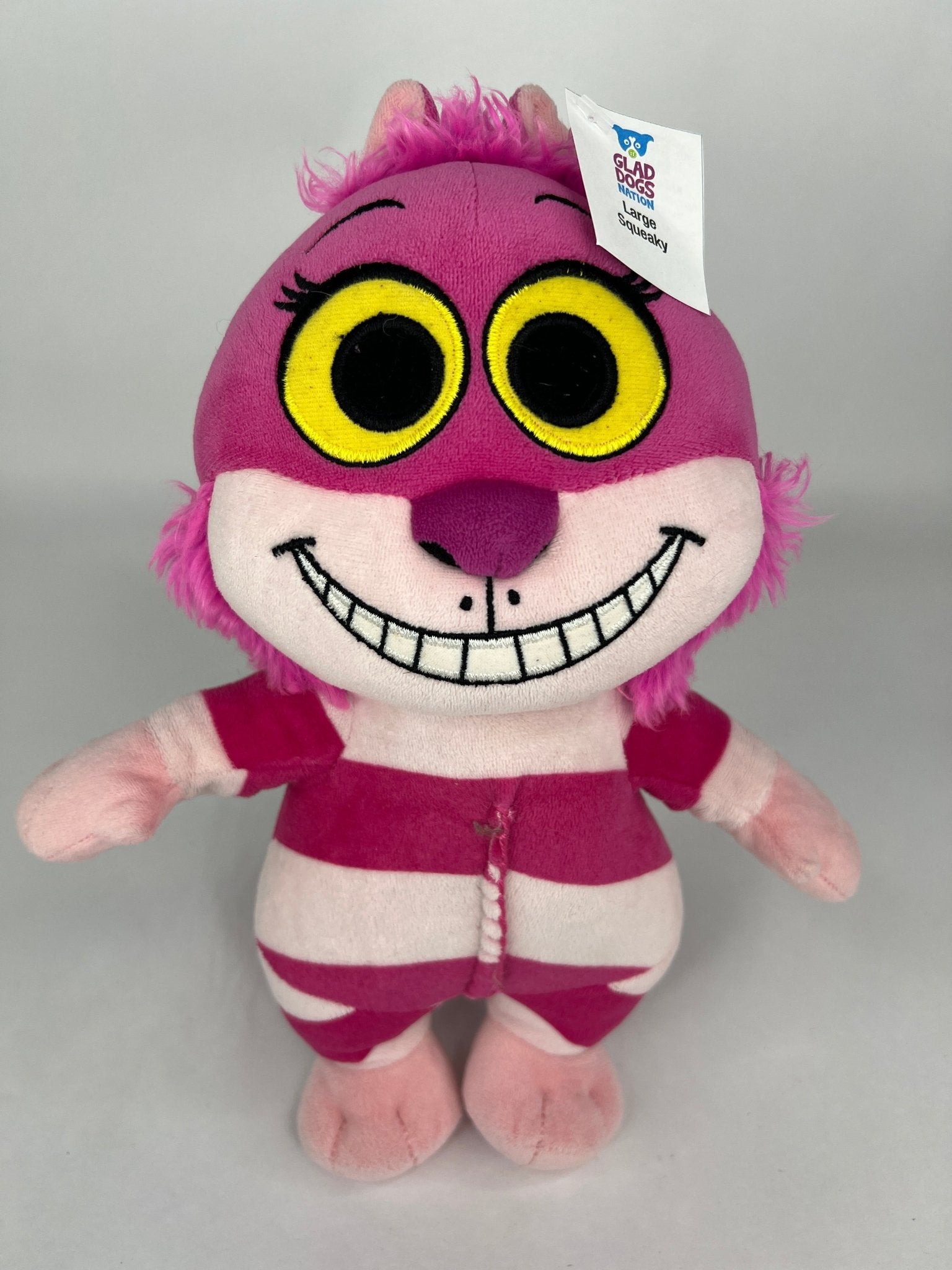 Large Cartoon Character Squeak & NO Squeak Dog Toys: 11"-14"