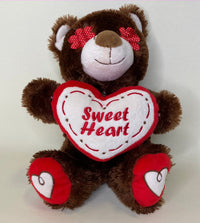 LARGE Hearts, Love & Candy Dog Toys Squeak & NO Squeak