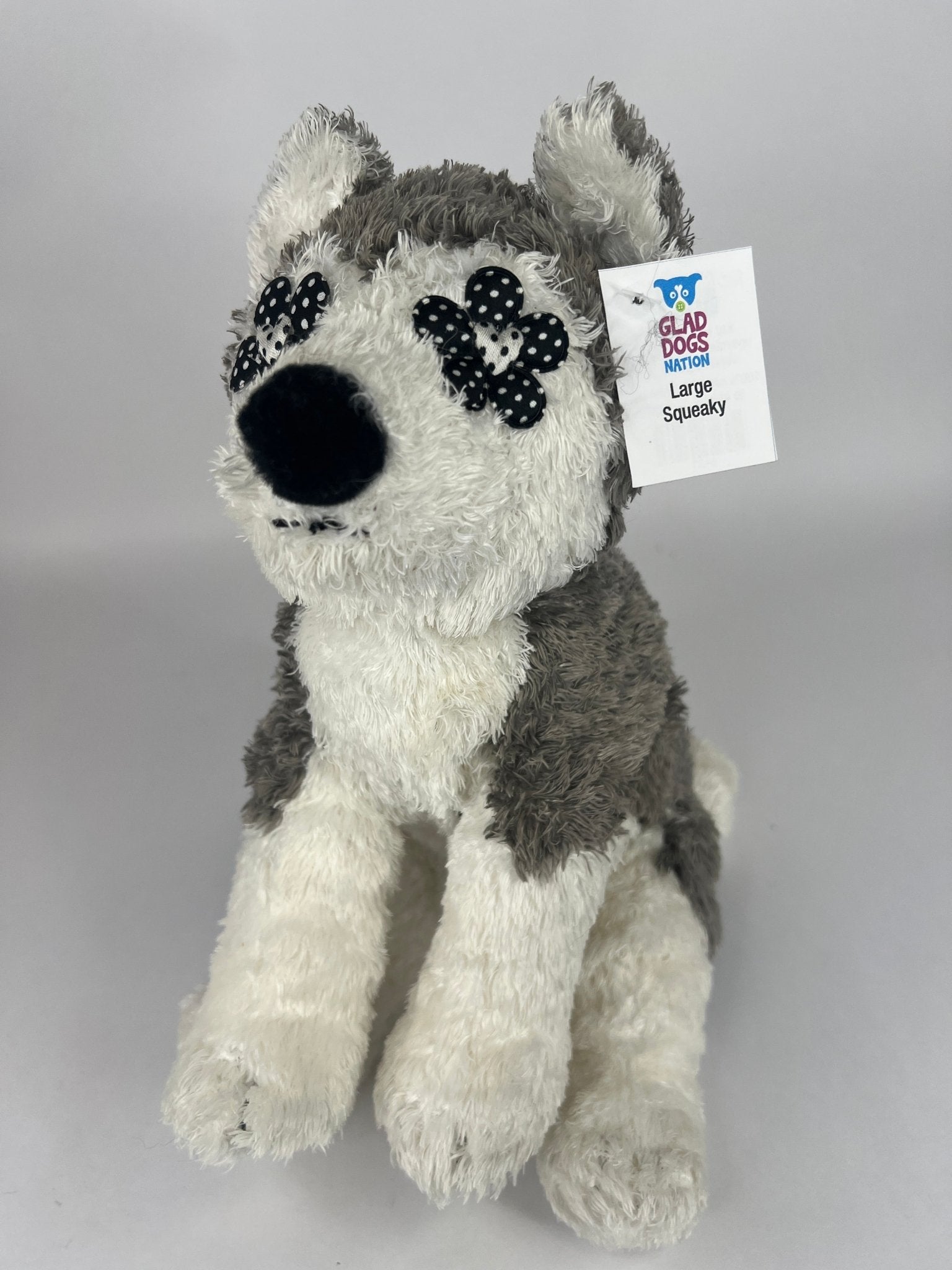 Large NO SQUEAK Plush Dog Toys - Dogs 50-80 lbs