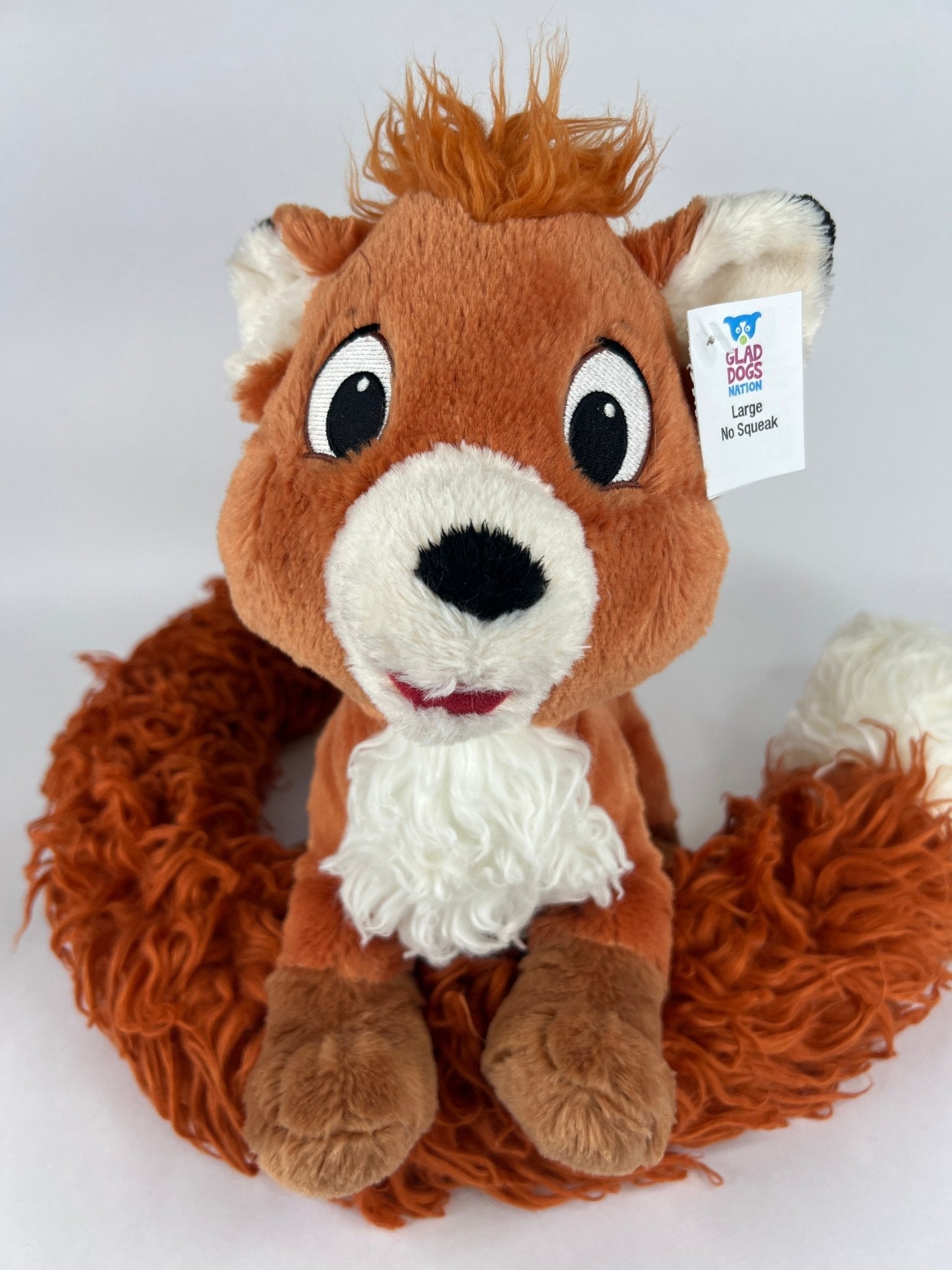 Large NO SQUEAK Plush Dog Toys - Dogs 50-80 lbs